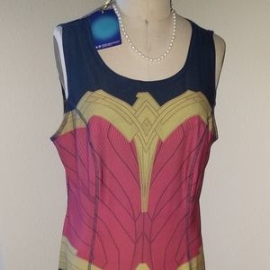 REVERSIBLE Wonder Woman dress